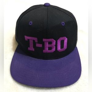 Lids T-Bo Purple & Black Trucker Hat
